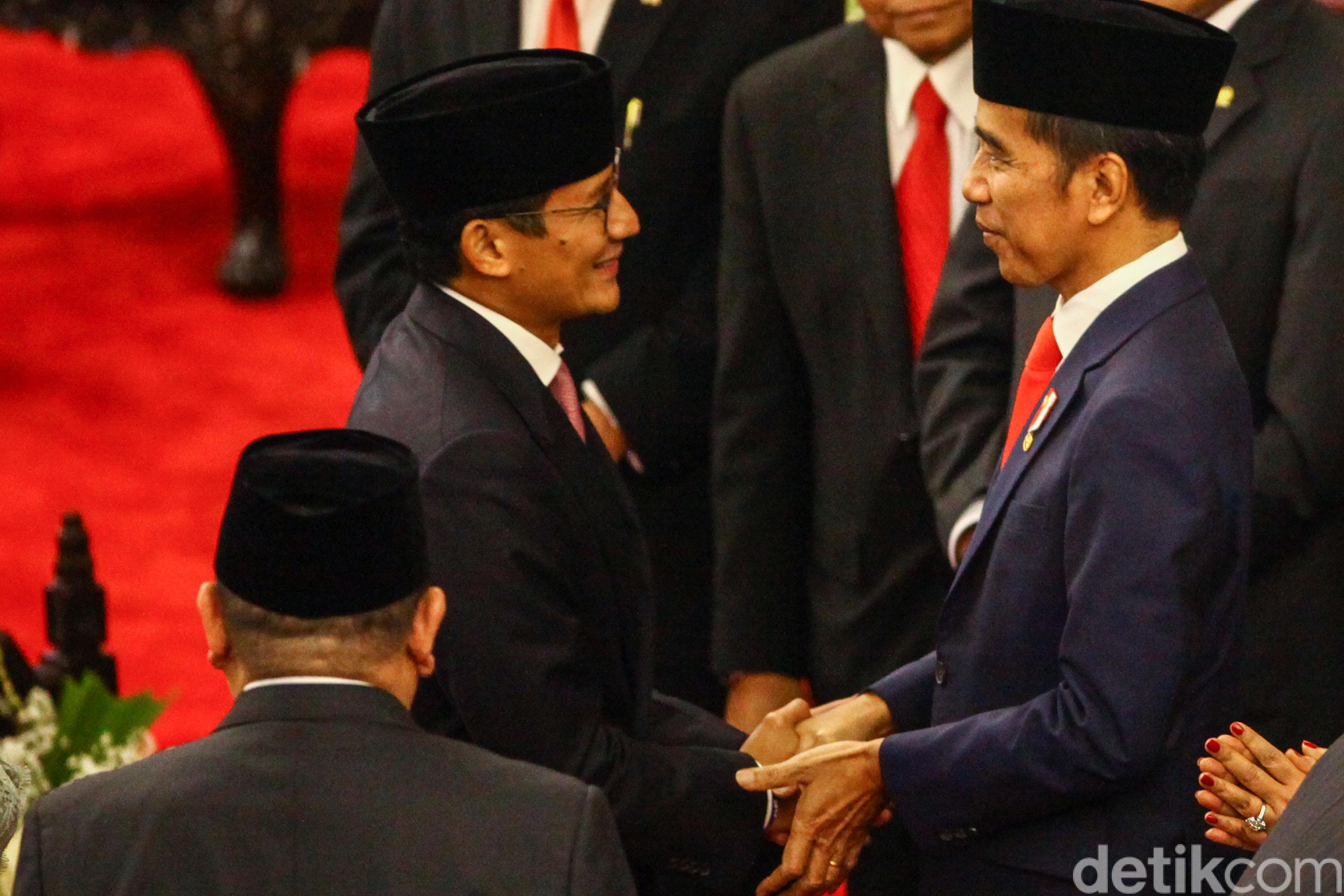 Prabowo-Sandi Beri Ucapan Selamat-ke Jokowi-Ma'ruf Usai Pelantikan Presiden