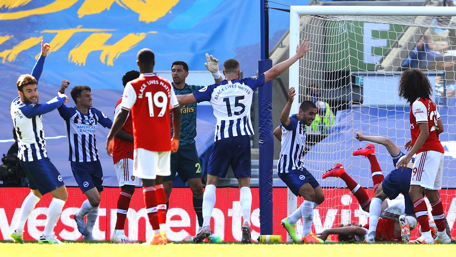 Pertandingan Brighton vs Arsenal
